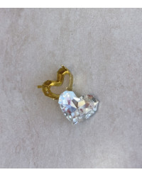 Cuore Special 23x19mm Crystal  con castone