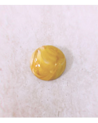CABOCHON - diam.20 giallo miele variegato