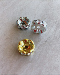 Rondella grande strass 20mm