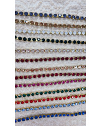 Catena Strass SS29 colori standard - 15cm