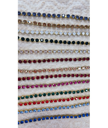 Catena Strass SS29 colori standard - 15cm