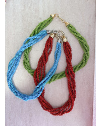 Collana Torchon cordino conteria