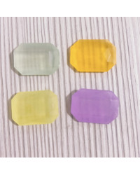 Cabochon satinati Sfaccettati - OTTAGONO