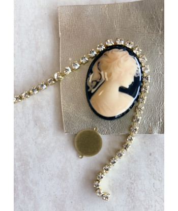 Cammeo smaltato - Kit con rifiniture