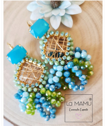 MAMU- kit Orecchini Odette - colori standard- senza cristalli 