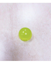 Sfera base piatta 16 mm - giallo fluo