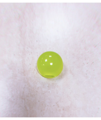 Sfera base piatta 16 mm - giallo fluo